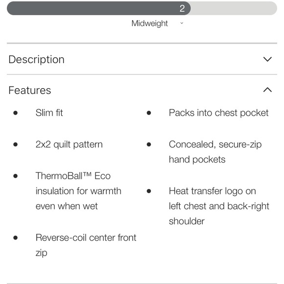 North face jacket - Picture 8 of 10